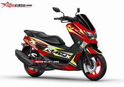 Striping Nmax Merah Modifikasi